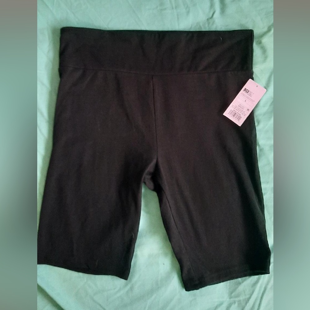 Black biker shorts